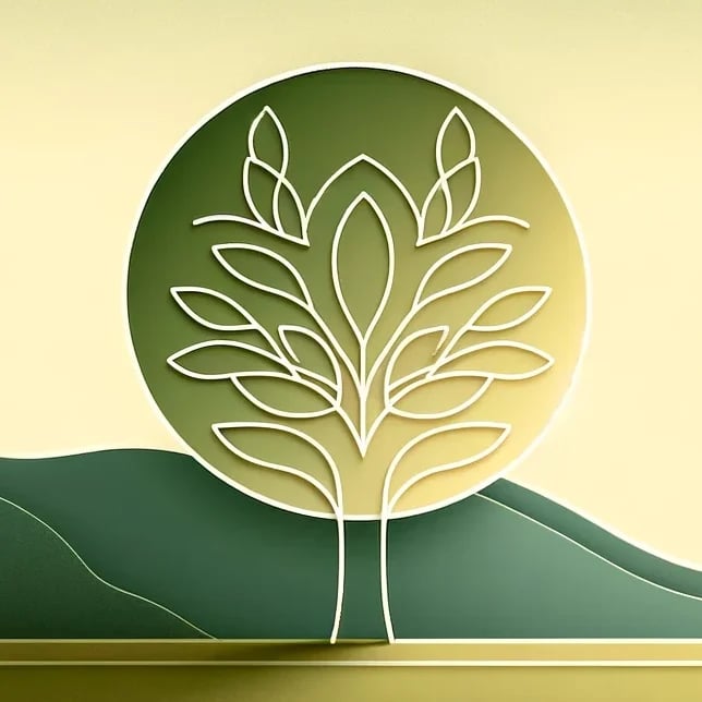 A 16:9 landscape background designed for video, featuring a stylized tree with a circular outline on the left side. The background transitions from a light yellow (#ffd400) at the top to a gentle green (#00953b) at the bottom. The middle of the image is empty. On the right, there is text that reads 'MONTESSORI WORKSHOPS'. The design is simple and calming, reflecting the Montessori philosophy of growth, learning, and natural development. The overall atmosphere is supportive and peaceful.