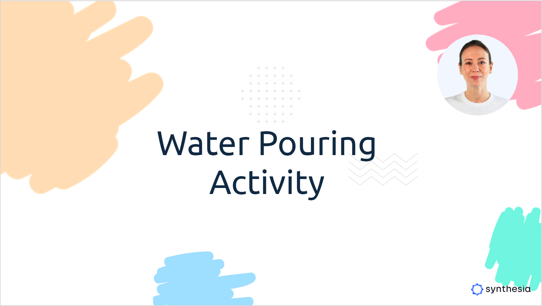 How to Water Pouring Activity